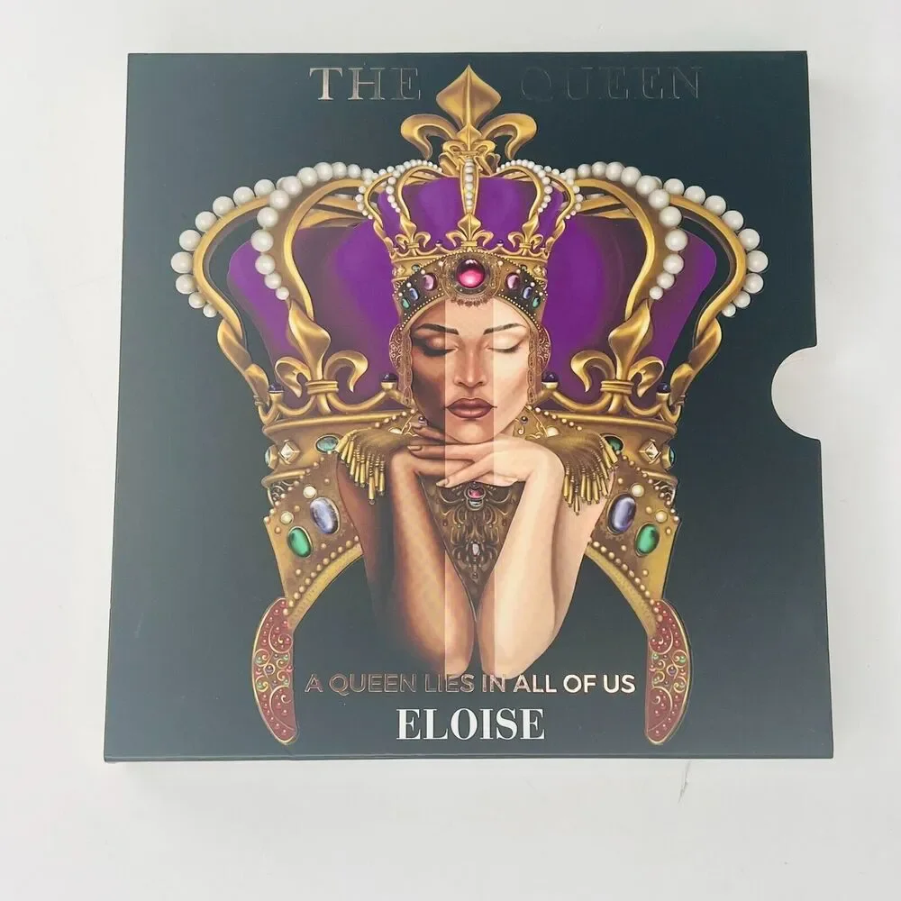 Eloise The Queen Eyeshadow Palette Mattes Shimmers Metallic 20 Shades .78oz NIB